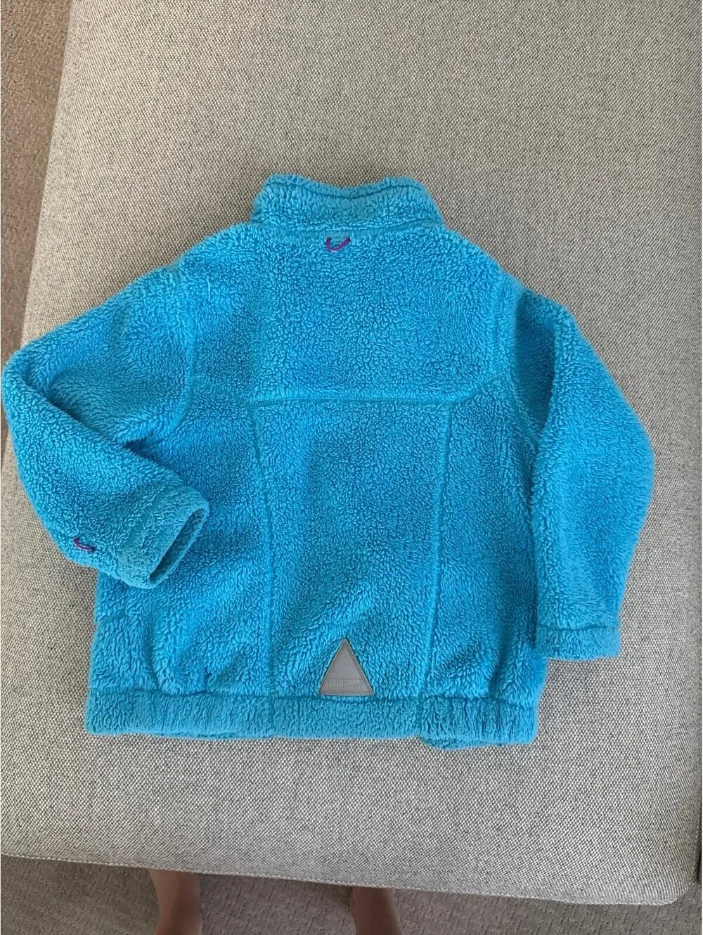 LL Bean blue fleece size 4T